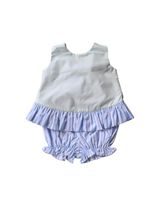 Mädchen Sutton Swing Streifen Set
