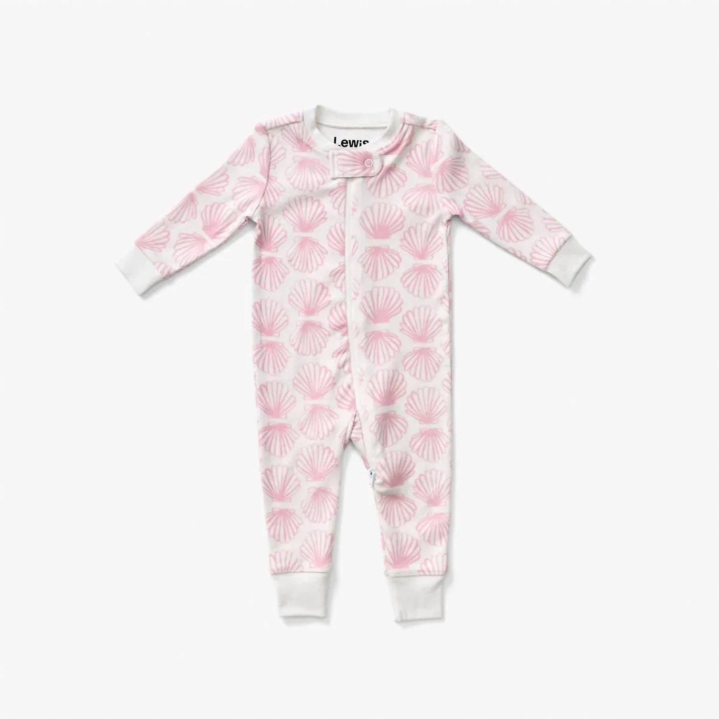 Baby Zip Scallop Sleeper
