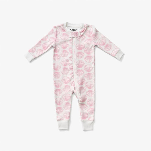 Baby Zip Scallop Sleeper