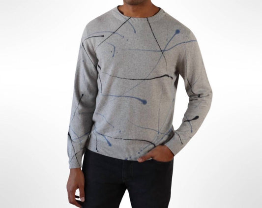 Splatter Crewneck-Pullover