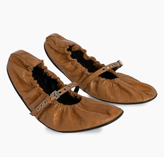 Women's Margot Patent Leather Ballet Flats