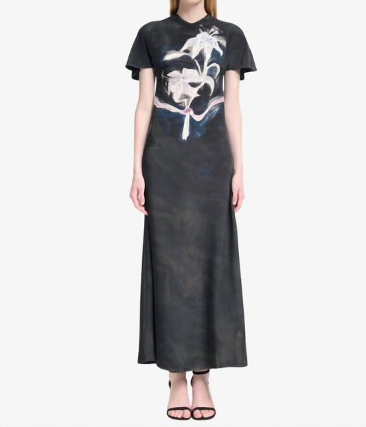 Daisy Silk Midi Dress