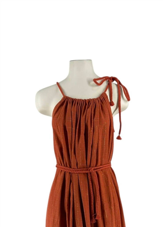 Women's Robe Artemia Halter Neck Maxi Dress