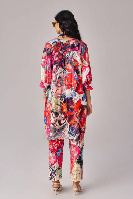 Akira Abstract Print Trousers