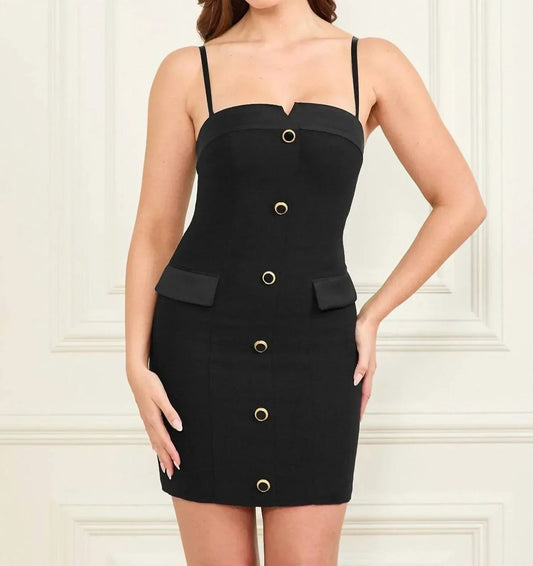 Eco Vittoria Bustier Mini Button Up Dress