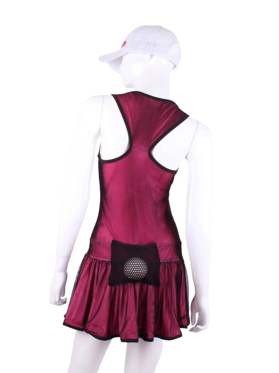 Mesh Sandra Dee Court To Cocktails Tenniskleid
