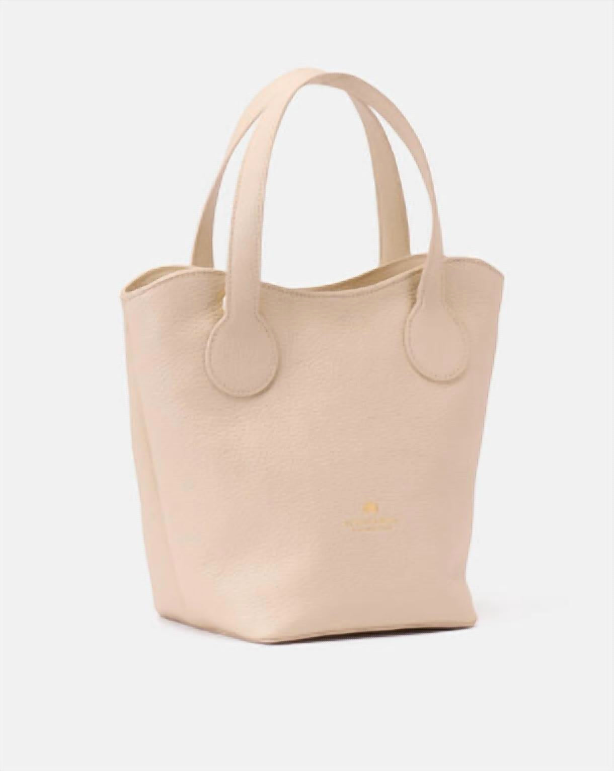 Kleine Leder-Doppeltasche