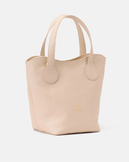 Kleine Leder-Doppeltasche