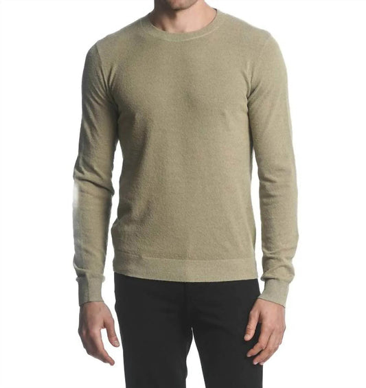 Boucle Knitted Crew Sweater