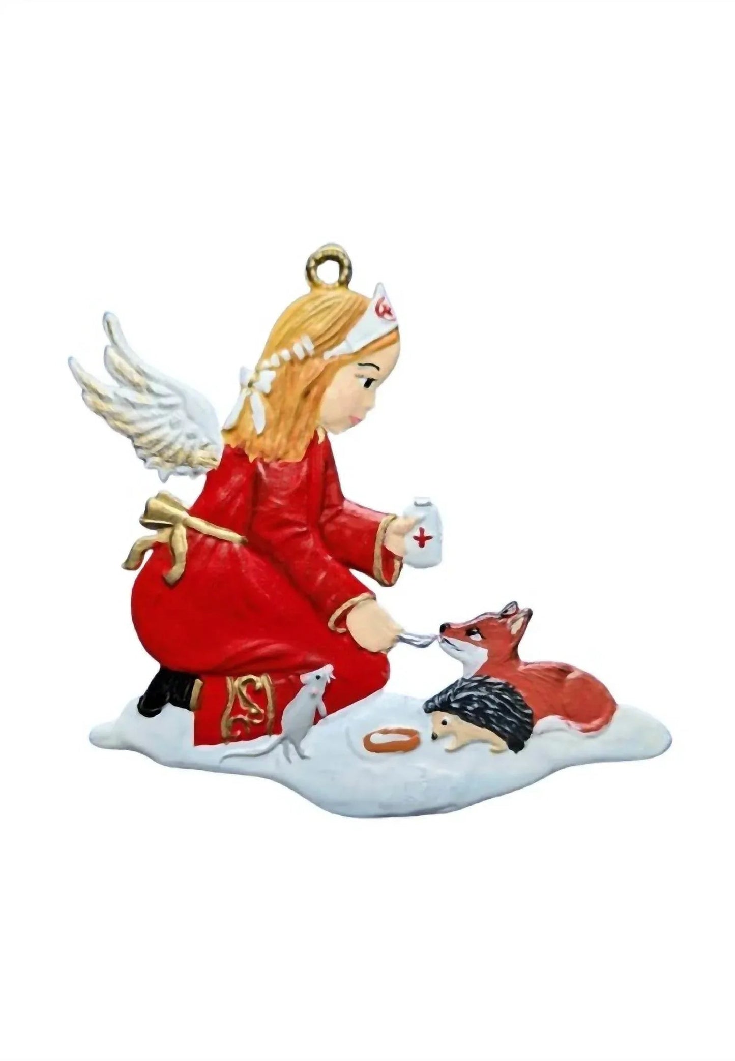 Pflegerin Engel Christbaumschmuck