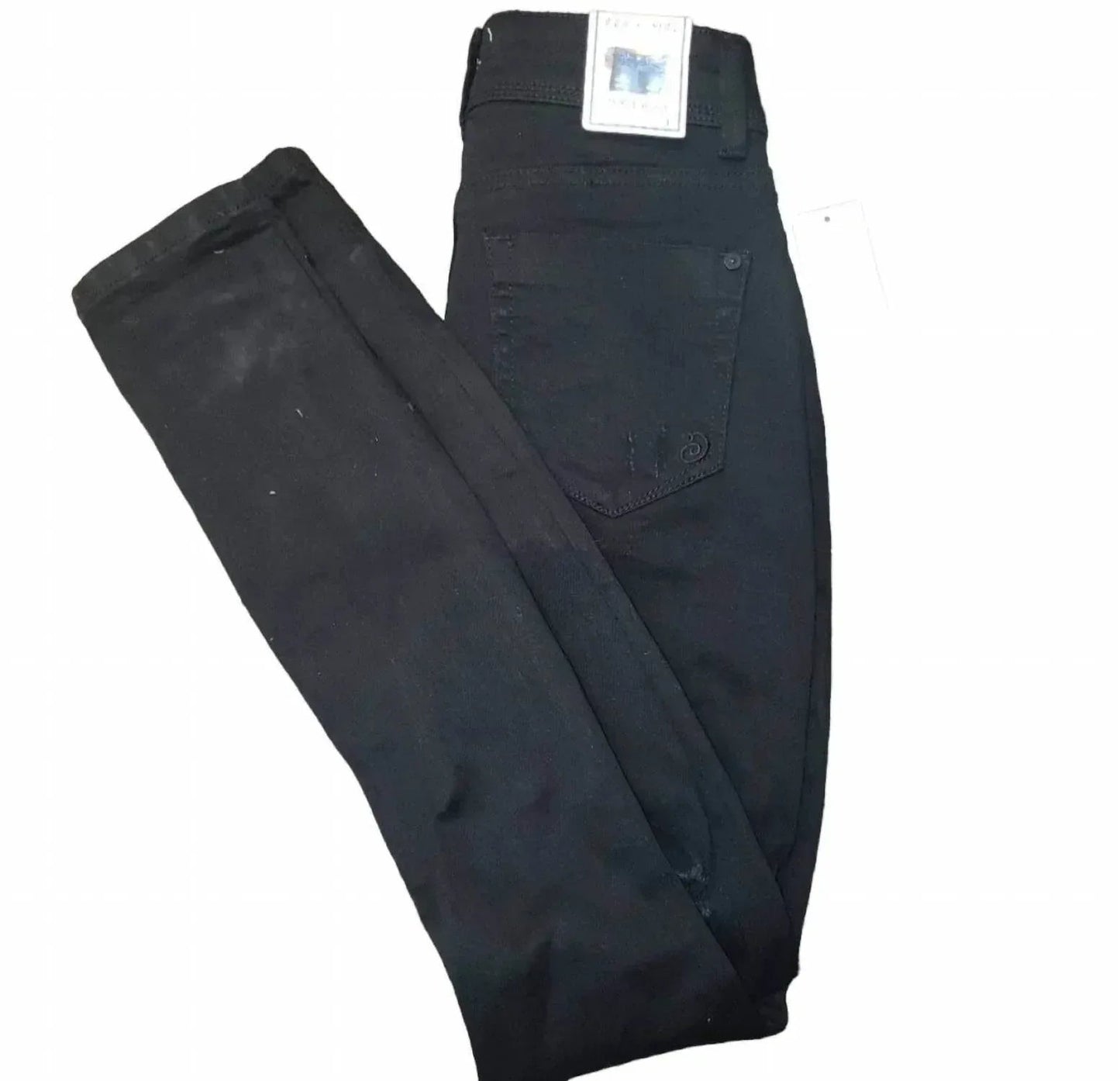 Jugendliche Mid Rise Ripped Ankle Skinny Jeans