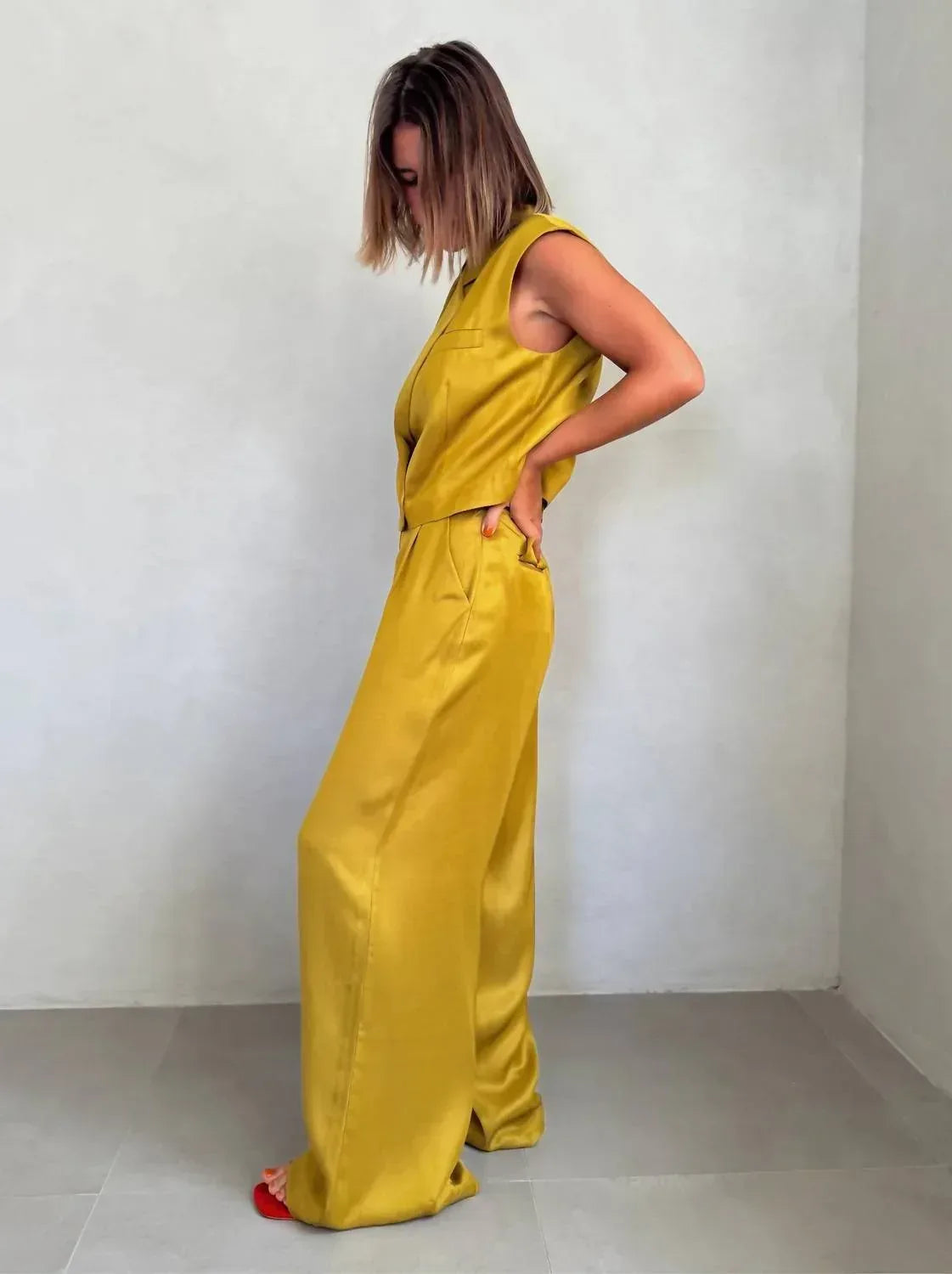 Claudie Hose mit weitem Bein