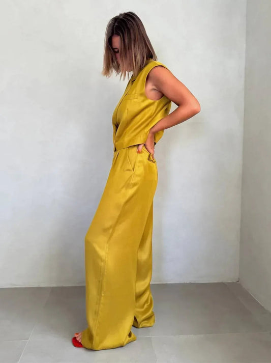 Claudie Wide Leg Pants