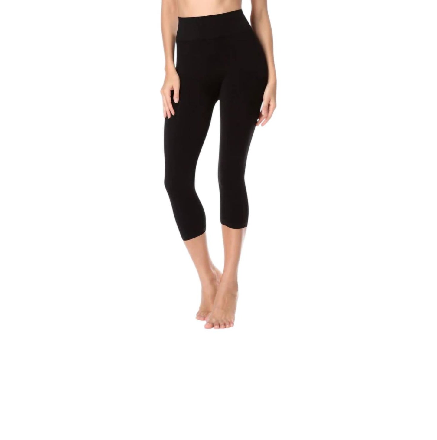 Damen Luxus Legging Bambusfaser Capri
