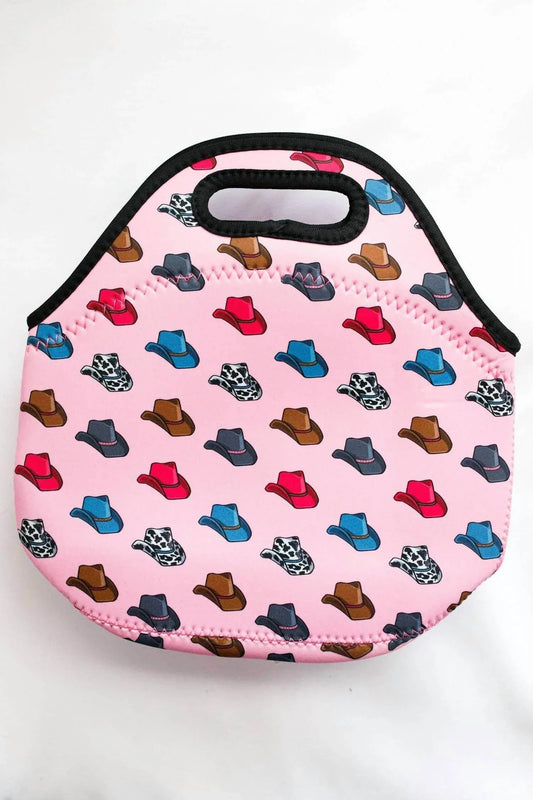 Women's Cowboy Hat Lunch Tote Bag