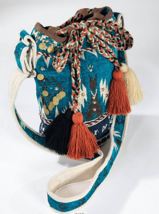 Boho-Beuteltasche für Damen