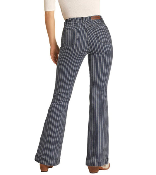 High-Rise Jeans mit extra Stretch