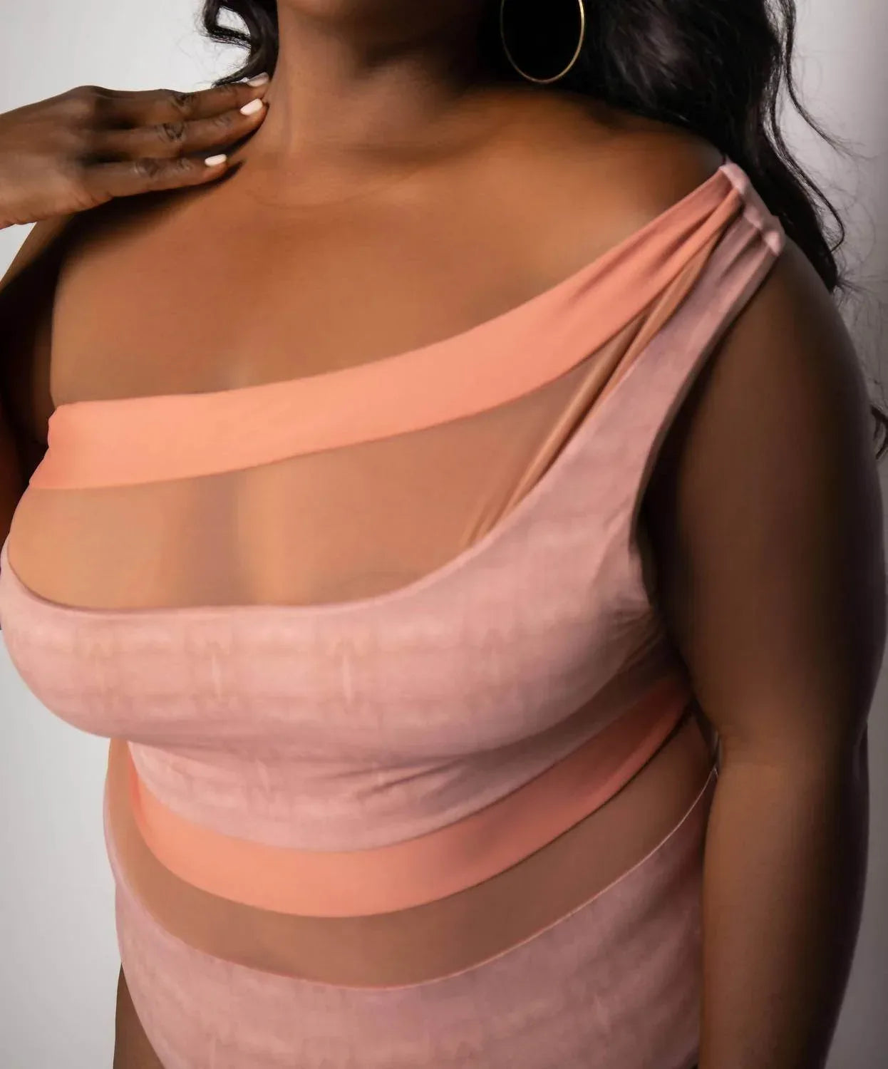 Coast One Shoulder Swim Top