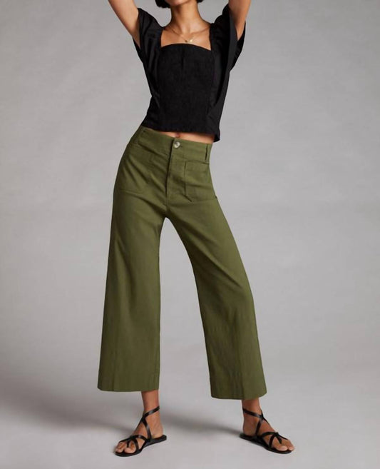 Colette Knit Crop Wide Leg Pants