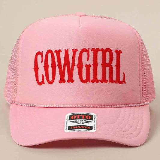 Women's Cowgirl Trucker Hat