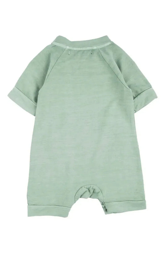 Baby's Short Sleeve Henry Romper