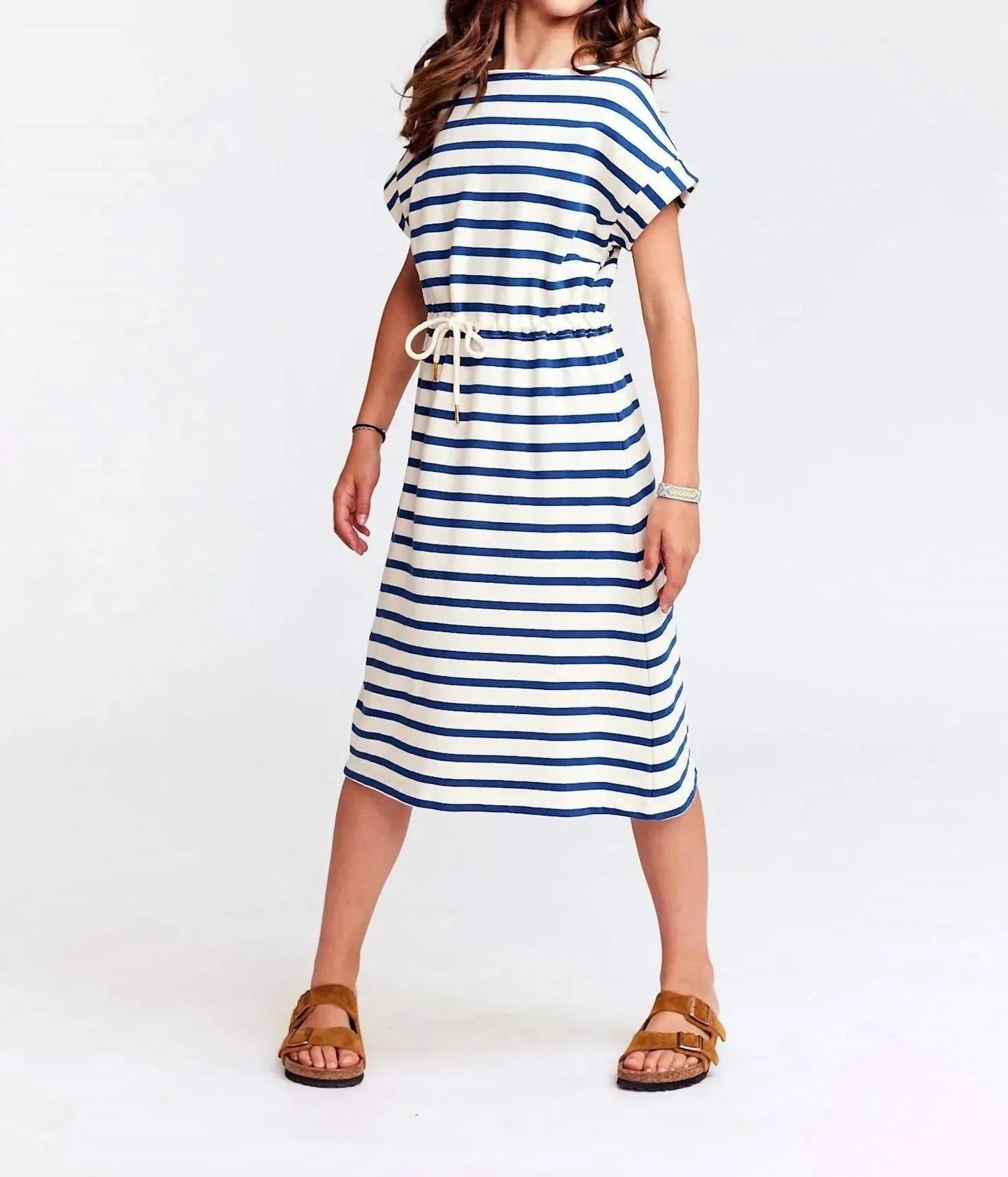 Kids Lumi Gestreiftes Kleid