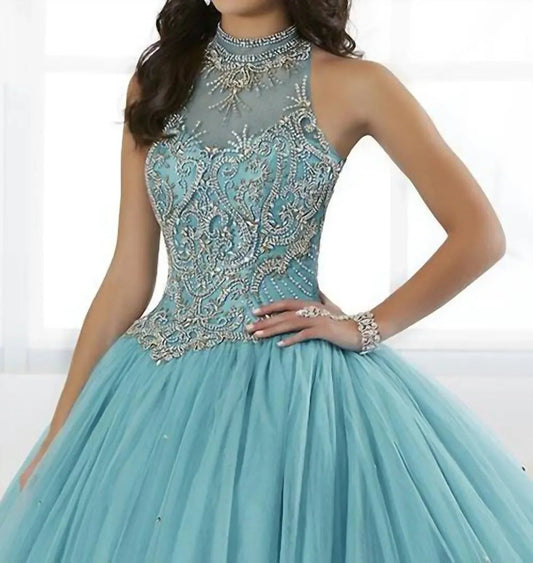 Gerades Tüll-Ballkleid