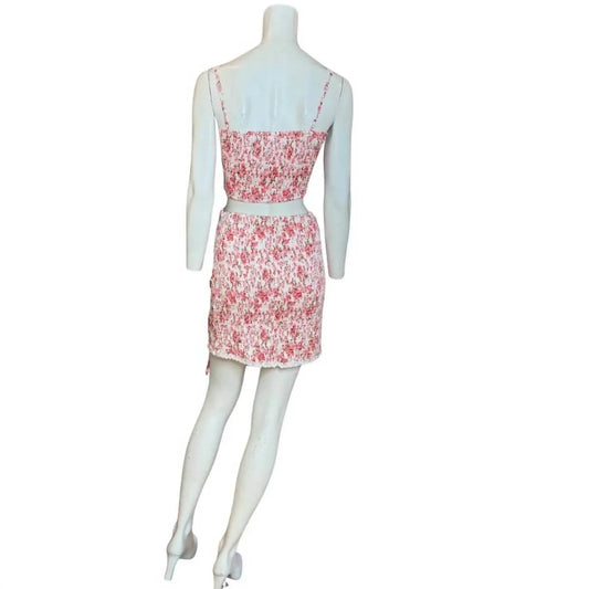 Crop Top and Mini Skirt Set