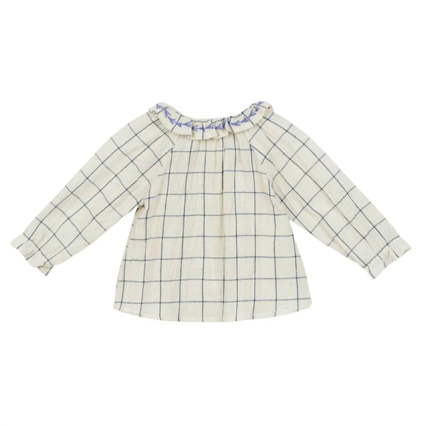 Baby-Bluse Emeline mit Karomuster