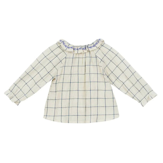Baby's Emeline Check Blouse