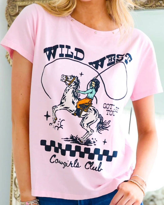 Cowgirls Club Boy Tee