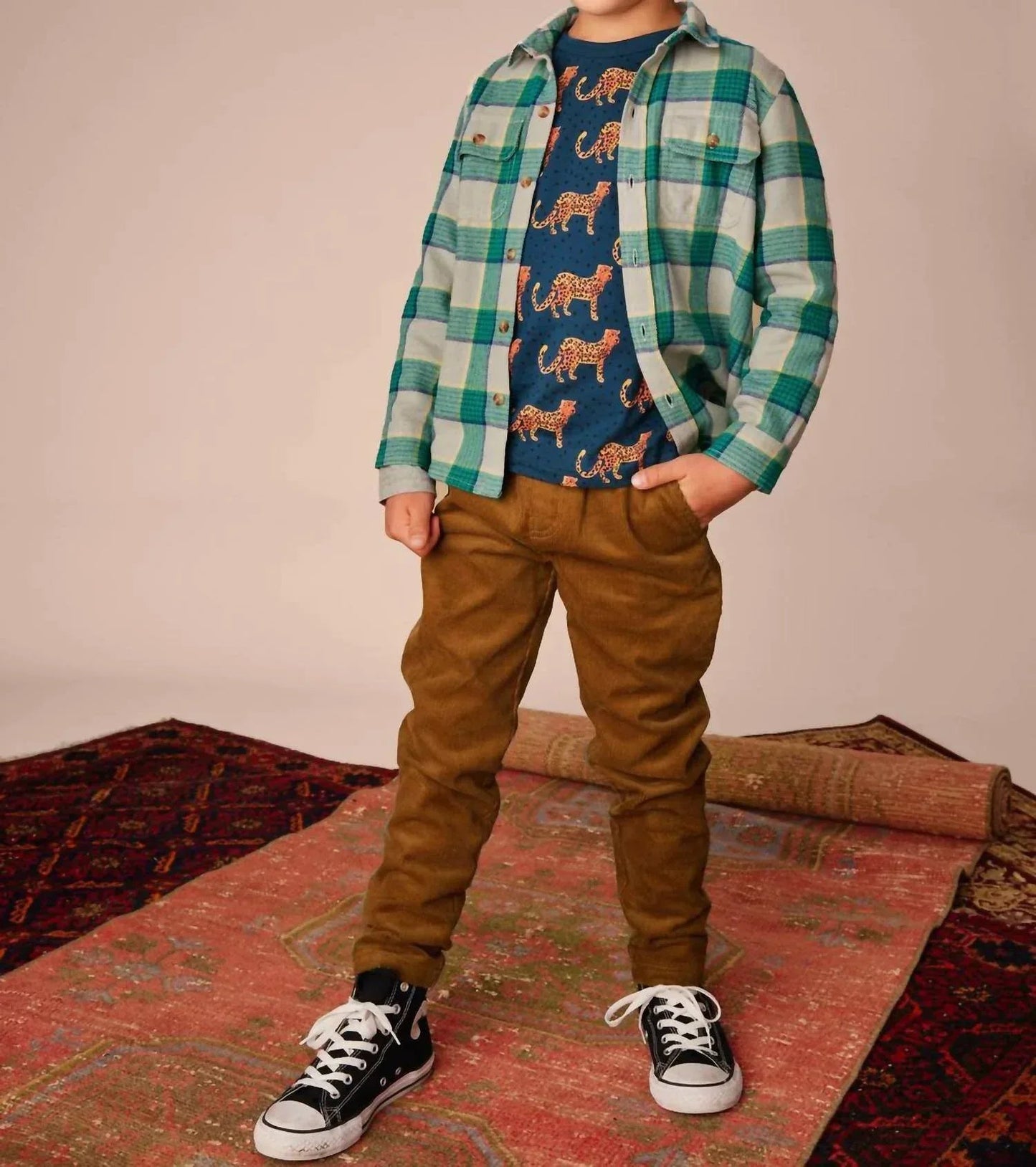 Flannel Button Up Shirt