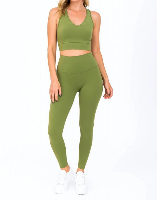 Women's Tank Top And Leggings Set