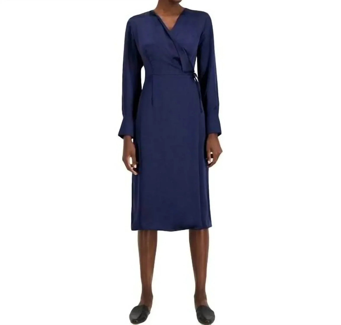 Wrap Modern Icon Long Sleeves Dress