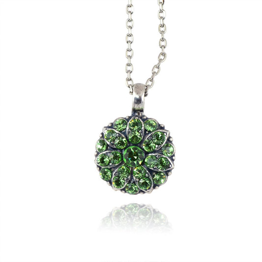 Women's Guardian Angel August Birthstone Pendant