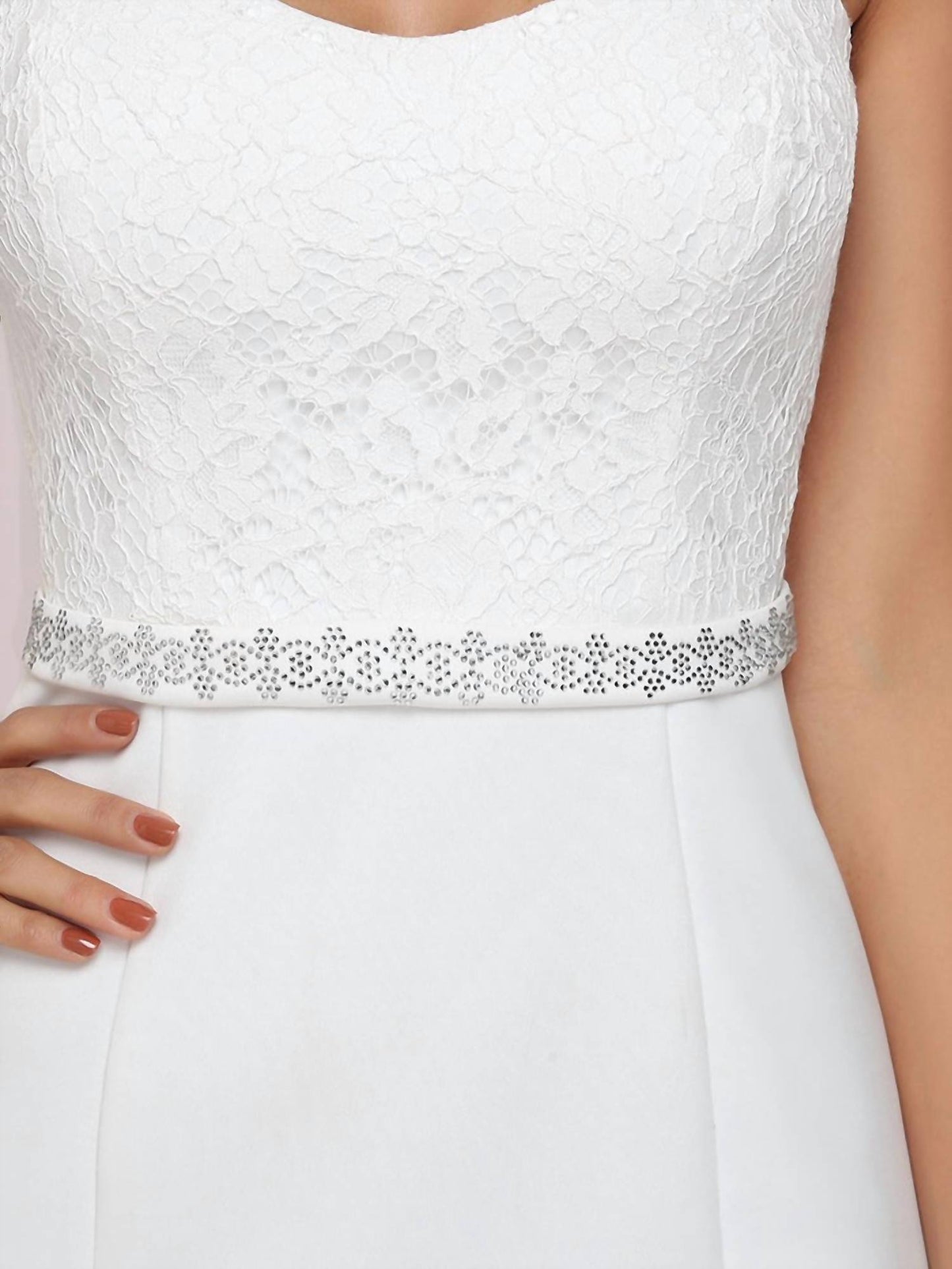 Hochzeitskleid im Meerjungfrauen-Stil mit Herzausschnitt und Flügelärmeln