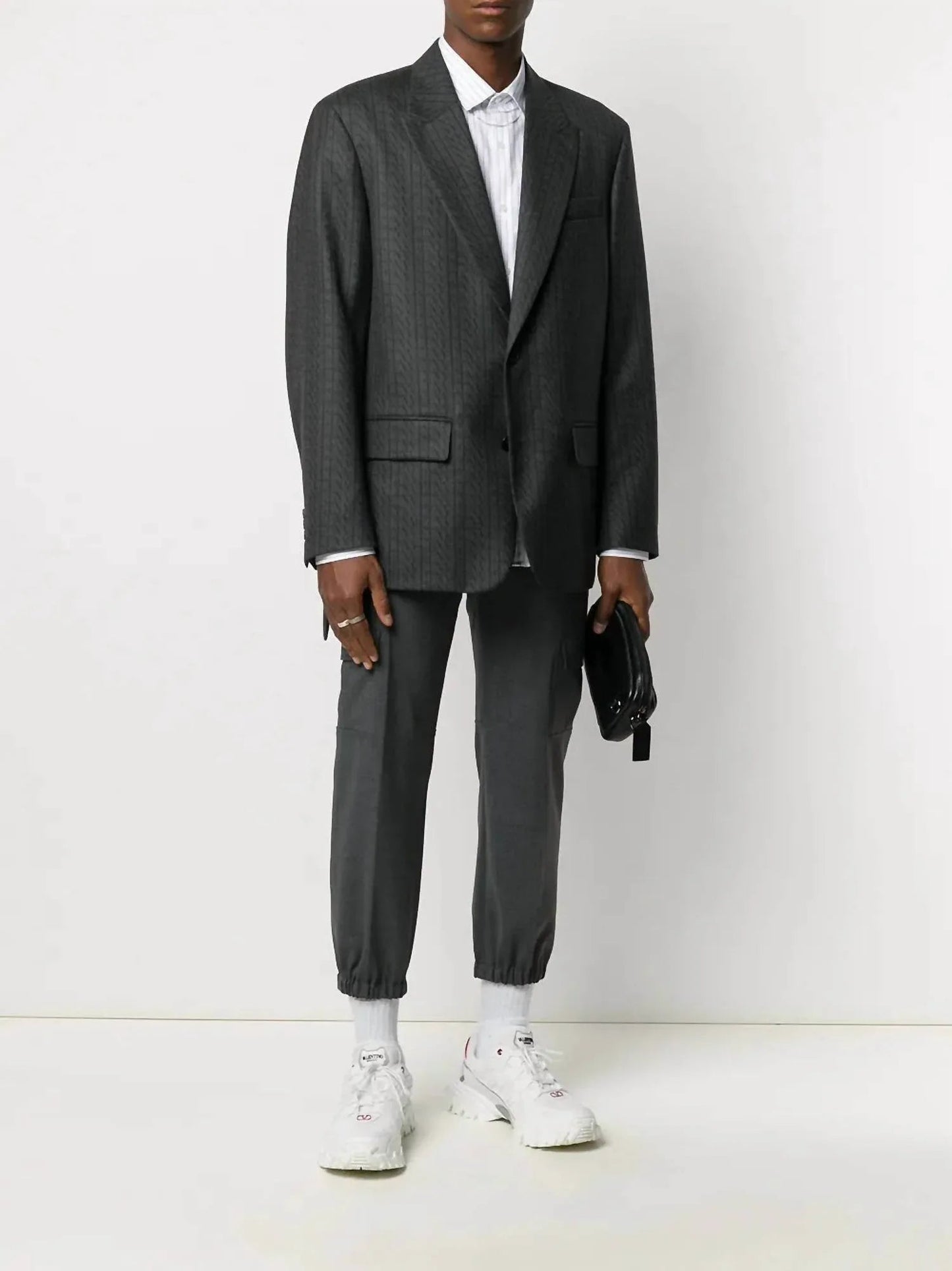 Print Single Breasted Blazer