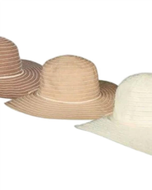 Women's Sonia Ribbon Crown 4 Inch Hat