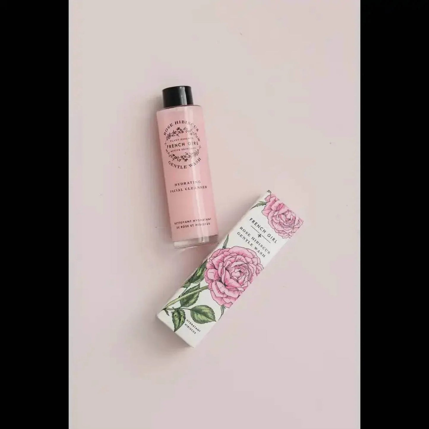 Bio Rosen-Hibiskus Sanfte Gesichtsreinigung