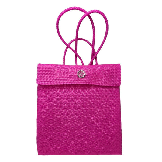 Women's Small Recycled Woven Backpack