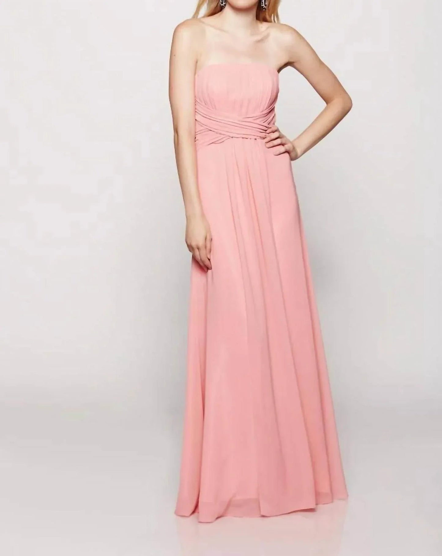 Serenity Drape Trägerloses Kleid