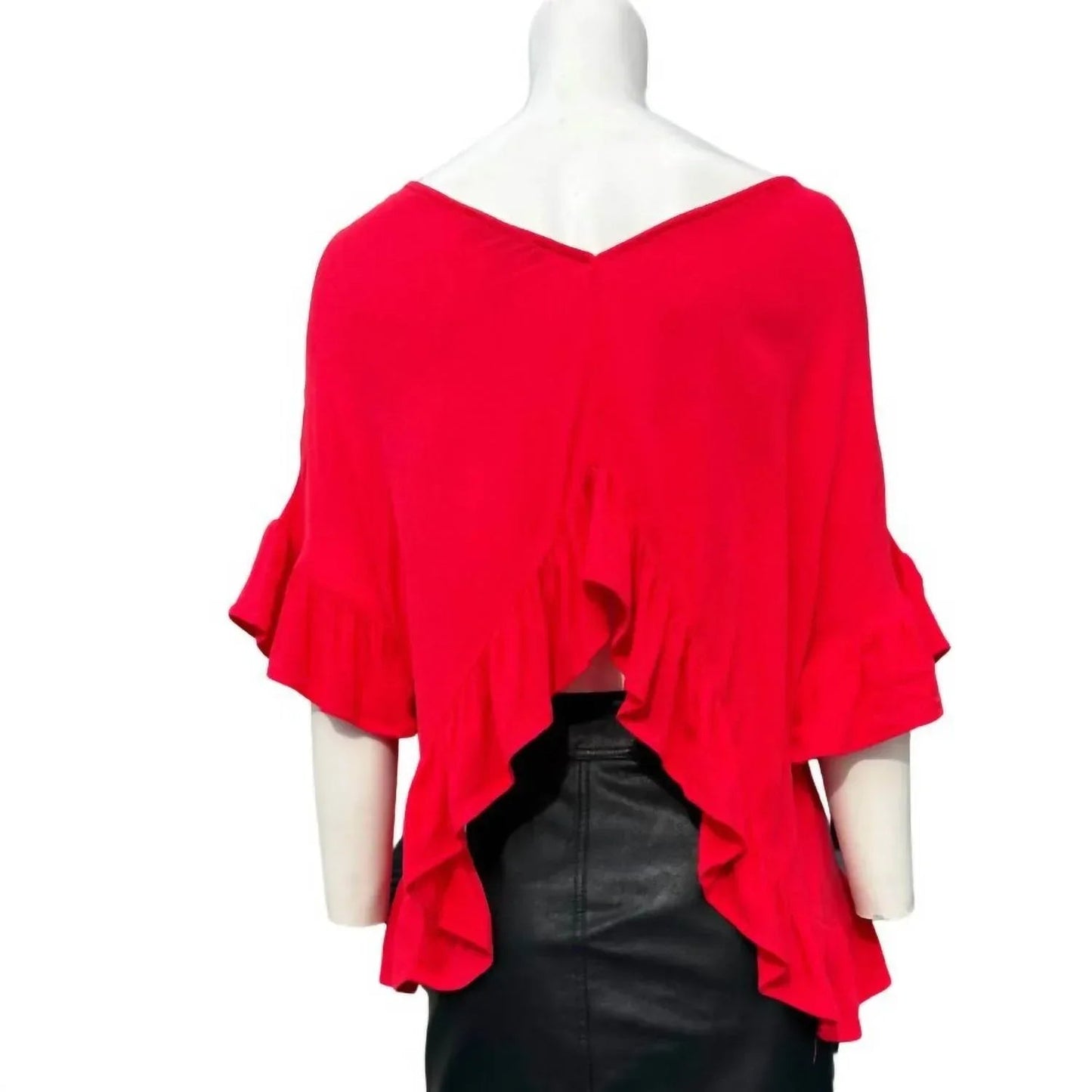 Rotes Flutter-Top