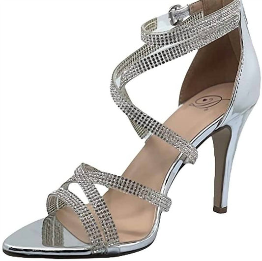 Women's Prom Queen Rhinestone Heels