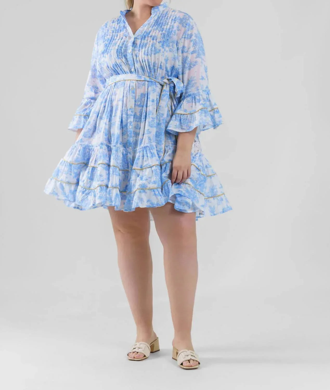 Toile Capsule Mini Dress - Plus