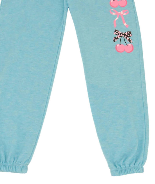 Mädchen Nelly Schleifen & Kirschen Sweathose