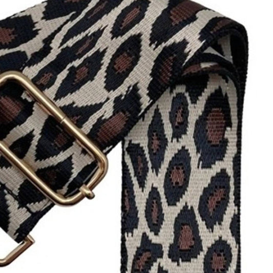 Women's Jaguar Print Adjustable Crossbody Bag Strap