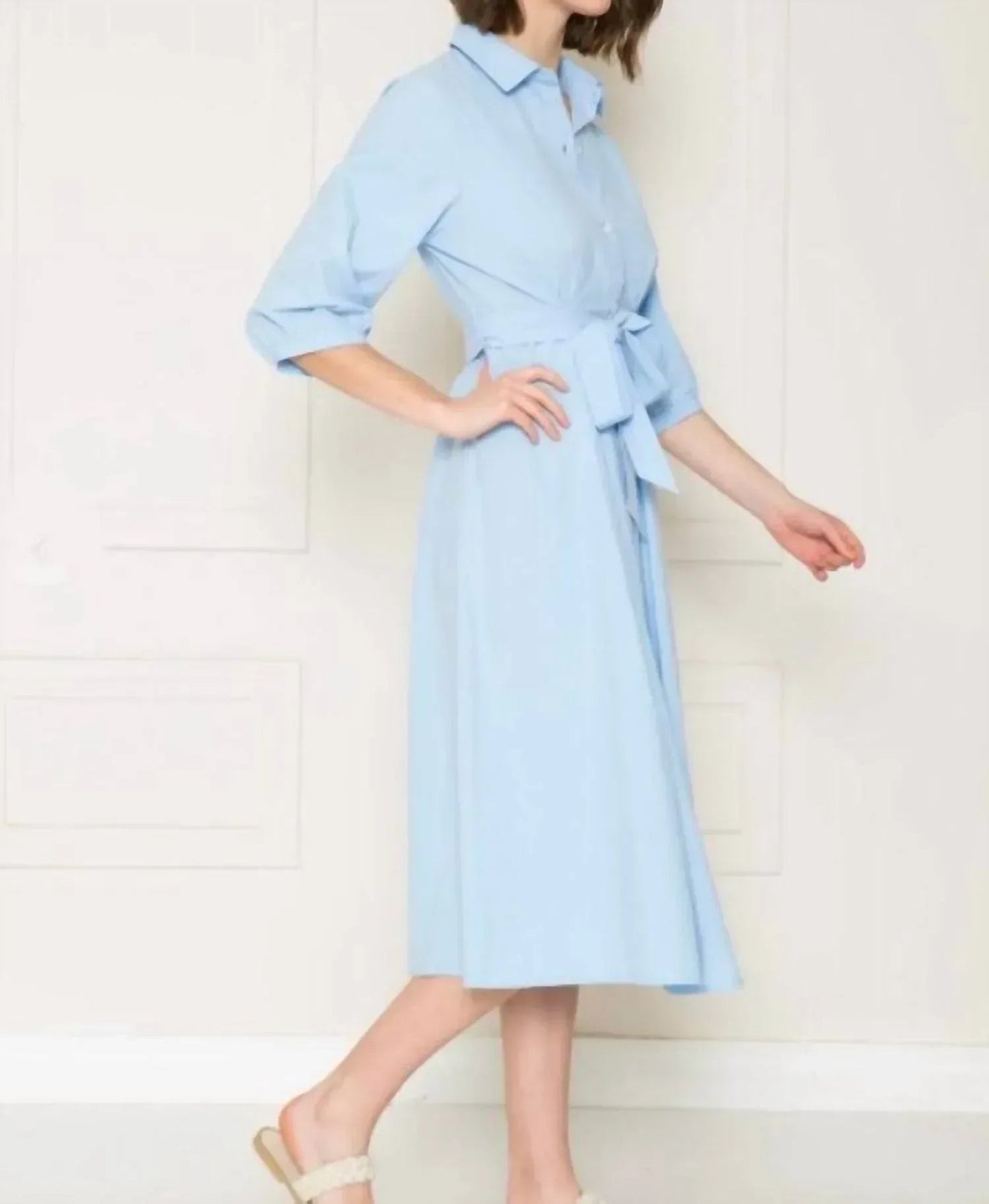 Midi Shirt Dress