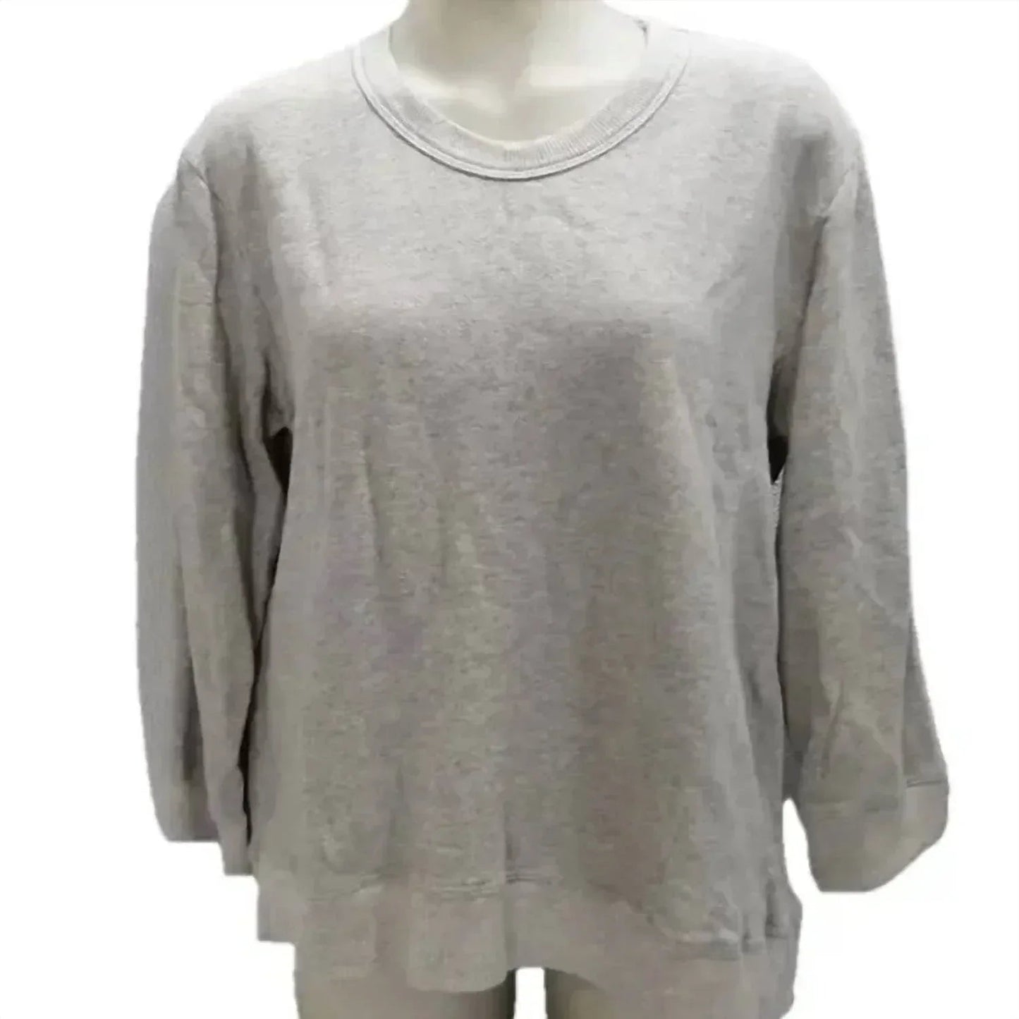 Women's Long Sleeve Basic Big Sweatshirt