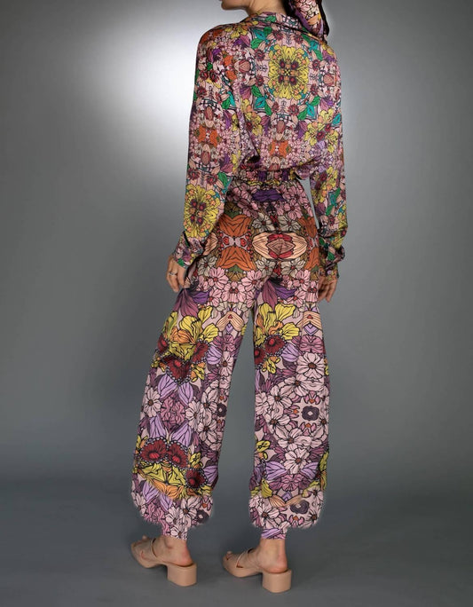 Drape Cropped Pants