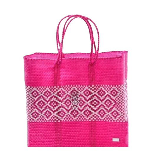 Women's Medium Aztec Band Regular Strap Tote Bag